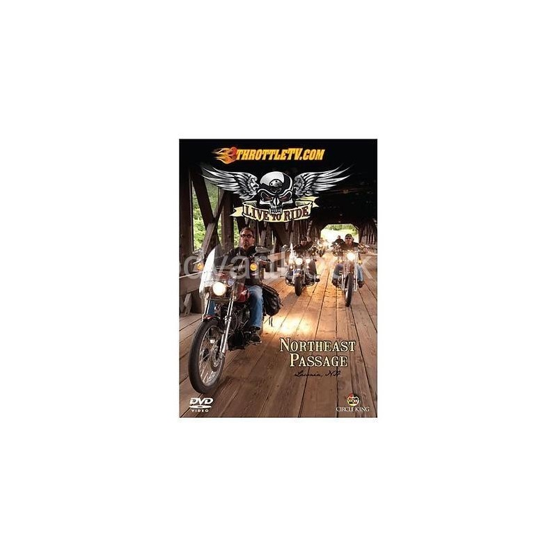 DVD- LIVE-TO-RIDE-NORTHEAST-PASSAGE-MOTORCYCLES-LACONIA-RALLIES